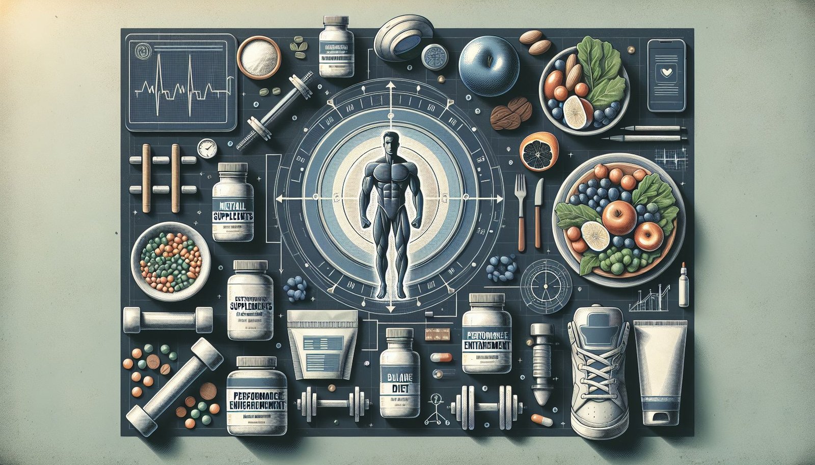 Image depicting various male enhancement products